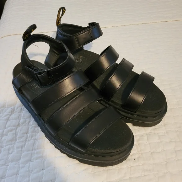 Dr. Martens Women's Black Blaire Sandal - Picture 1 of 6